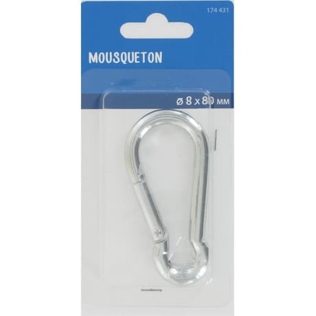 Trefilaction mousqueton 8 x 80mm