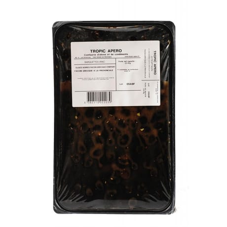 OLIVE NOIRE A LA GRECQUE DU MAROC PROVENCALE LE KILO