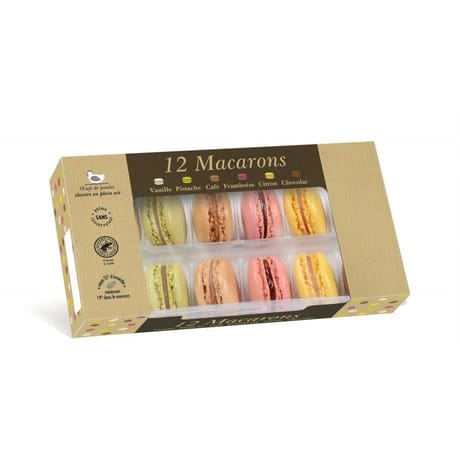 Macarons classique x12
