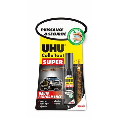 Uhu strong & safe 3 grammes liquide