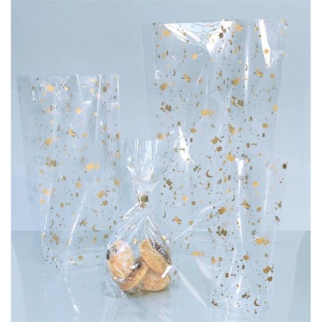 Fackelmann sachets biscuits décorés 14.5x23.5cm x10