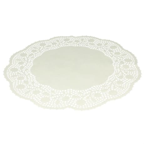 15 napperons ronds 33cm