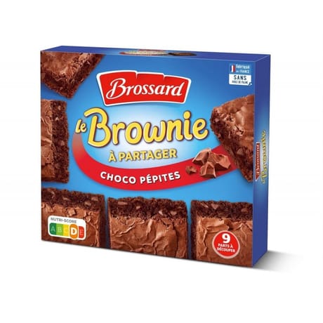 Brossard brownie chocolat pépites 285g