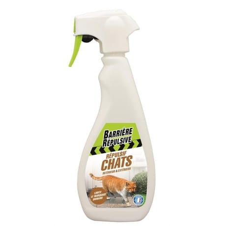 Barrière répulsive chat intérieur & extérieur 500ml