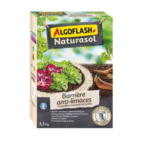 Algoflash Naturasol Barrière A Limaces 2,5 Kg