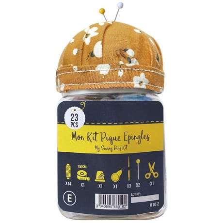 Mon kit pique épingles 23 pièces Style Couture