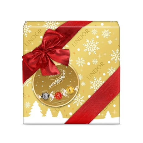 Lindt lindor boîte cadeau assortiment de chocolats 287g