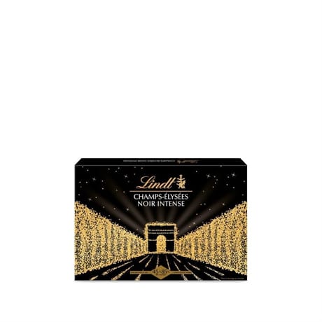 Lindt boite champs-élysées noir intense 168g