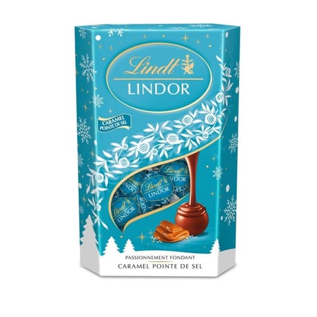 Lindt boule lindor caramel à la fleur de sel 337g