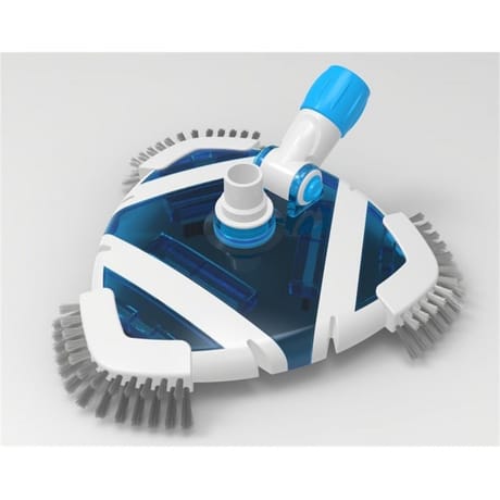 Tête d'aspirateur triangulaire ajustable et brosses d'angle