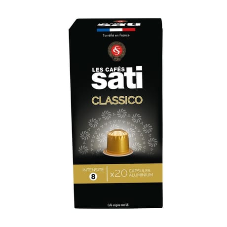 Sati capsules classico x20 104g