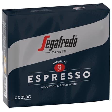 Segafredo café moulu expresso 2x250g