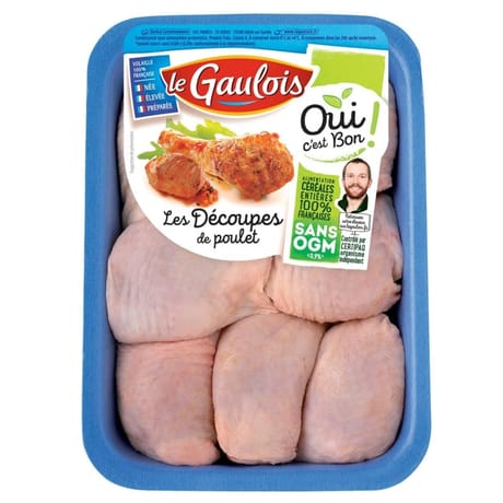 Le Gaulois haut de cuisses de poulet sans ogm