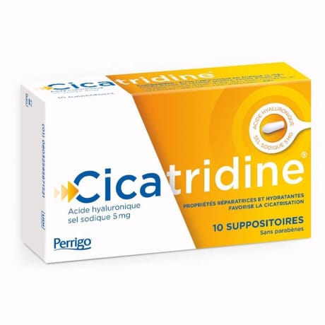 Cicatridine suppositoires x10