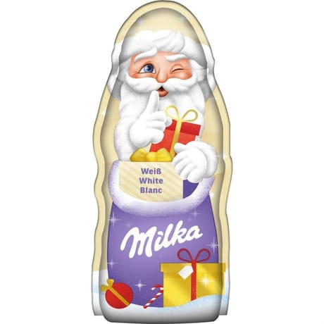 Milka père noël blanc 90g