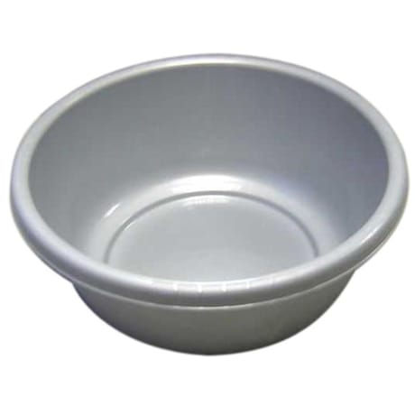 Cuvette ronde 6.5l gris metal ppx