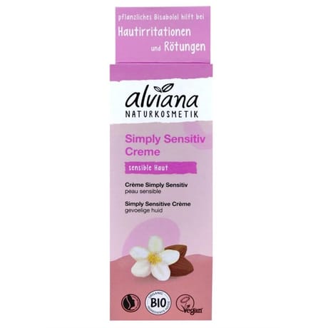 Alviana crème simply sensitiv 50ml bio
