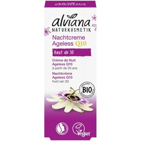 Alviana crème de nuit anti-âge q10 30ml bio