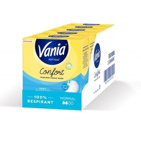 Vania protège-slips confort normal sans parfum 5x56