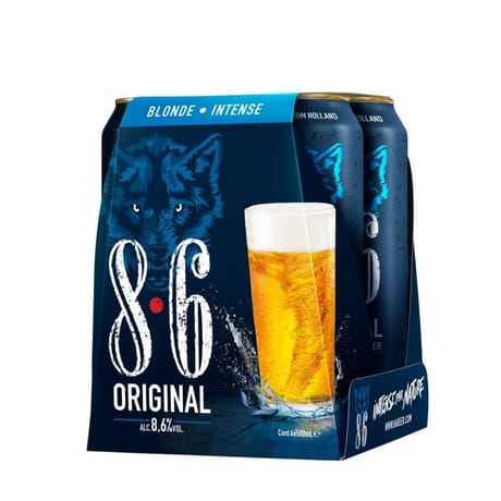 8.6 original boîte pack 4x50cl 8.6%vol
