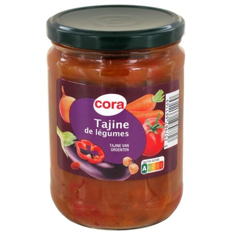 Cora tajine de legumes 530g