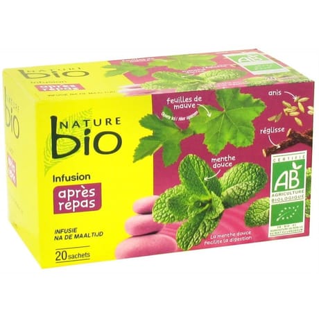 Nature bio infusion bio après repas x20s - 30g