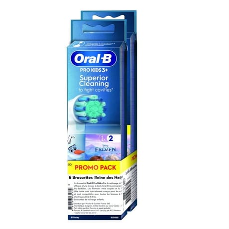 Oral-b pro kids brossettes disney la reine des neiges xs6