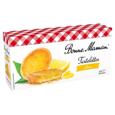 Bonne Maman tartelettes au citron 125g