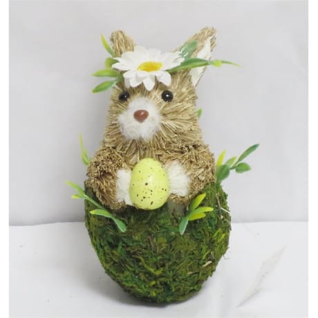 Deco lapin  et herbe