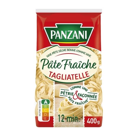 Panzani qualité pâtes fraîches tagliatelles 400g