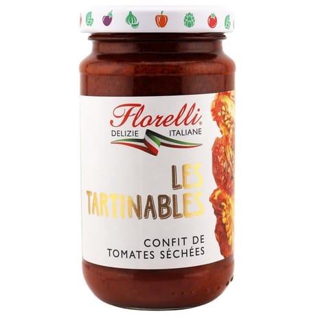 Florelli pasta et bruschetta confit de tomates séchées 190G