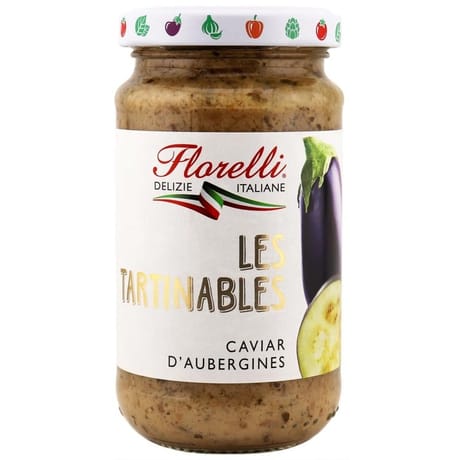 Florelli caviar d'aubergines 190g
