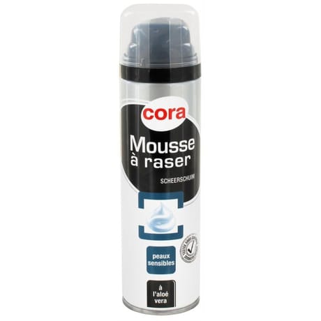 Cora mousse à raser peaux sensibles 250 ml