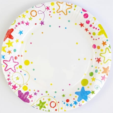 Assiettes x6 meli melo 23cm