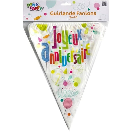 1 guirlande fanions