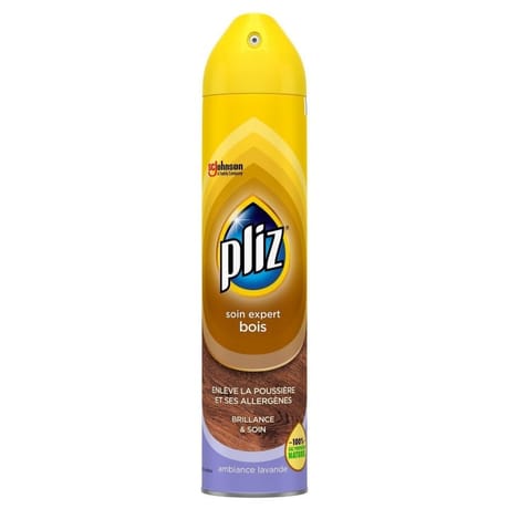Pliz aérosol soin expert bois lavande 250 ml