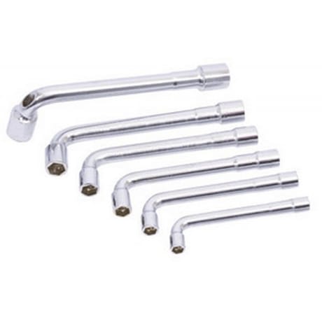 Chromatech 6 cles à pipe débouchée 6/12 pans 8 à 17mm  finition satinée