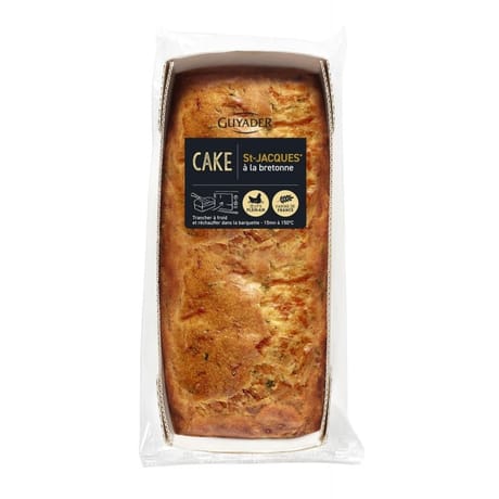 Cake aux st jacques a la bretonne 260g