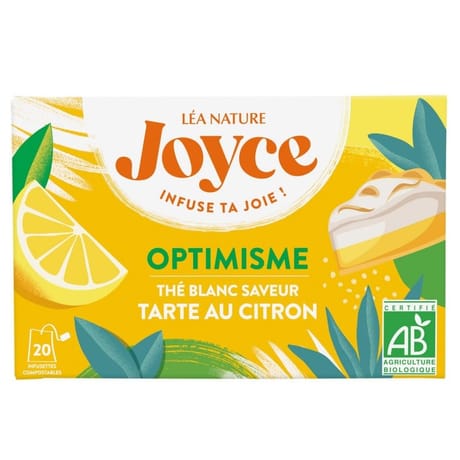 Joyce thé blanc tarte citron bio 30g