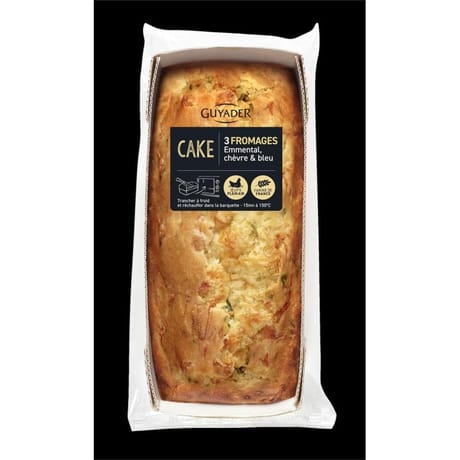 Cake aux trois fromages 260g