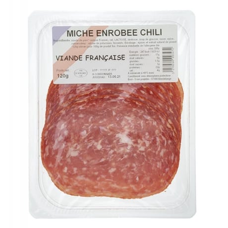 Miche enrobée chili fe 120g