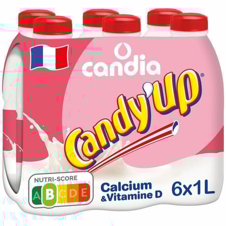 Candy'Up arôme fraise 6x1l