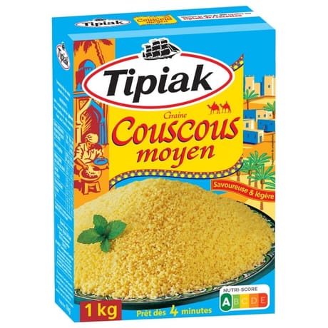 Tipiak couscous moyen 1kg