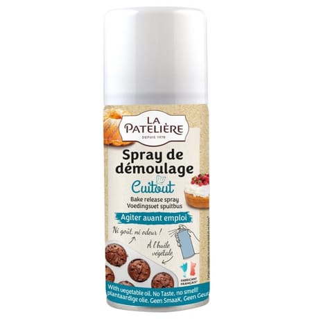 La patelière spray de démoulage facile 125ml
