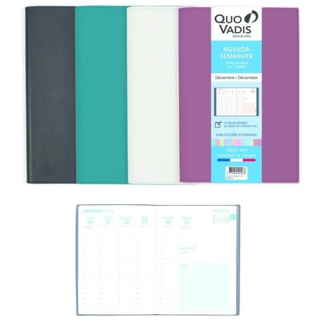 Quo vadis agenda color 150x210 1s/2p 160 pages sorella