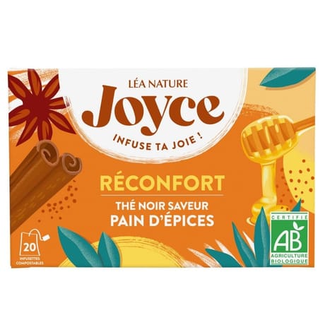 Joyce thé noir pain d'épices bio 30g