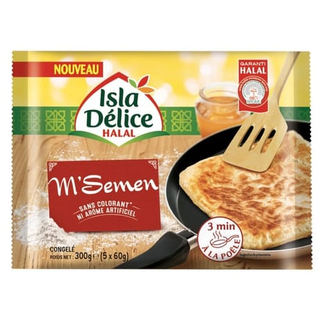 Isla Délice m'semen halal 300g