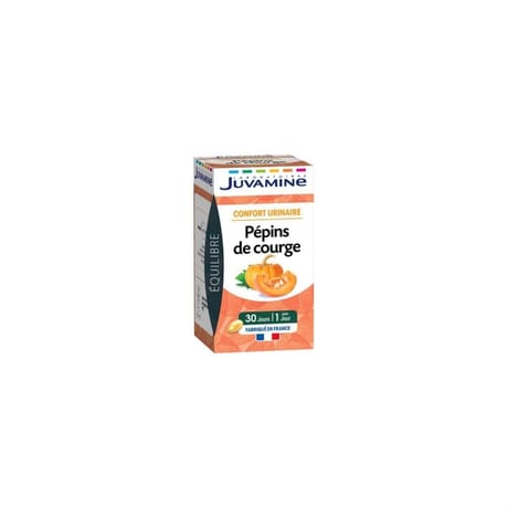 Juvamine phytothérapie pépins de courge 30 capsules 38g