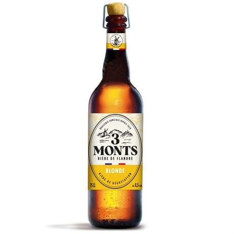 3 Monts blonde 75cl 8.5%vol