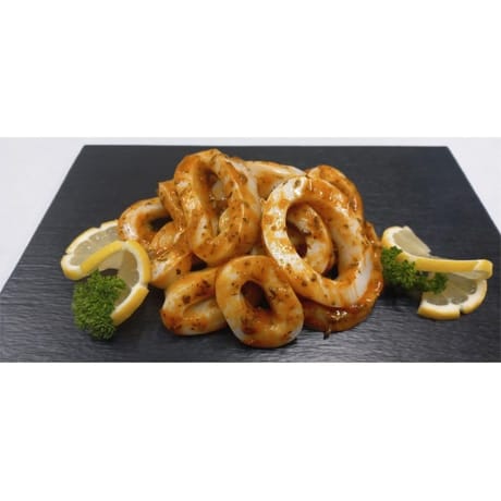Anneaux d'encornet marinés à la provençale